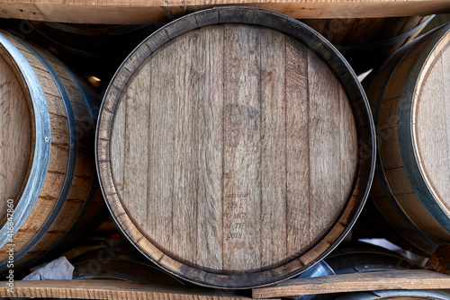 Fotomural barrica de vino, wine barrel