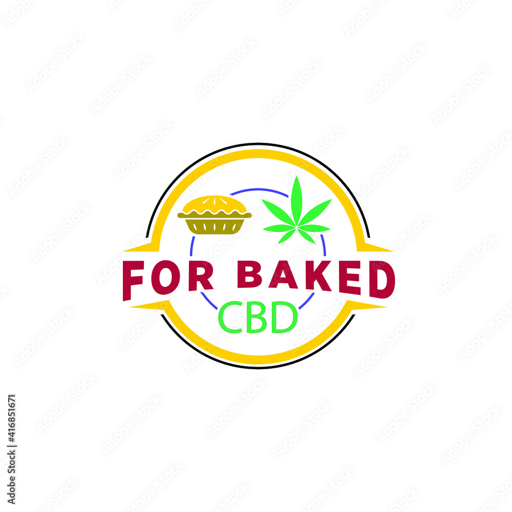 Logo illustrator vector for CBD Logo illustrator vector for CBD