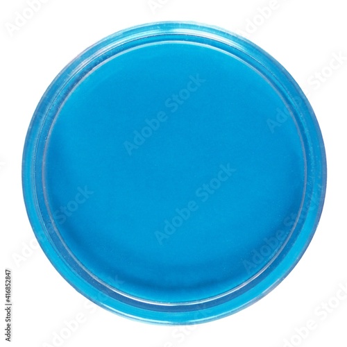 Petri dish for cell culture isolated over white