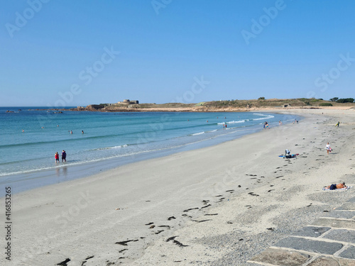 Guernsey Channel Islands, Vazon Beach