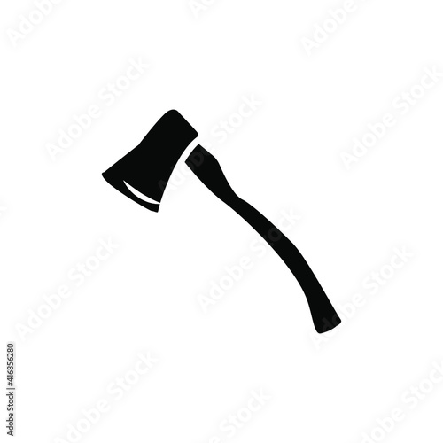 Axe icon, illustration design template