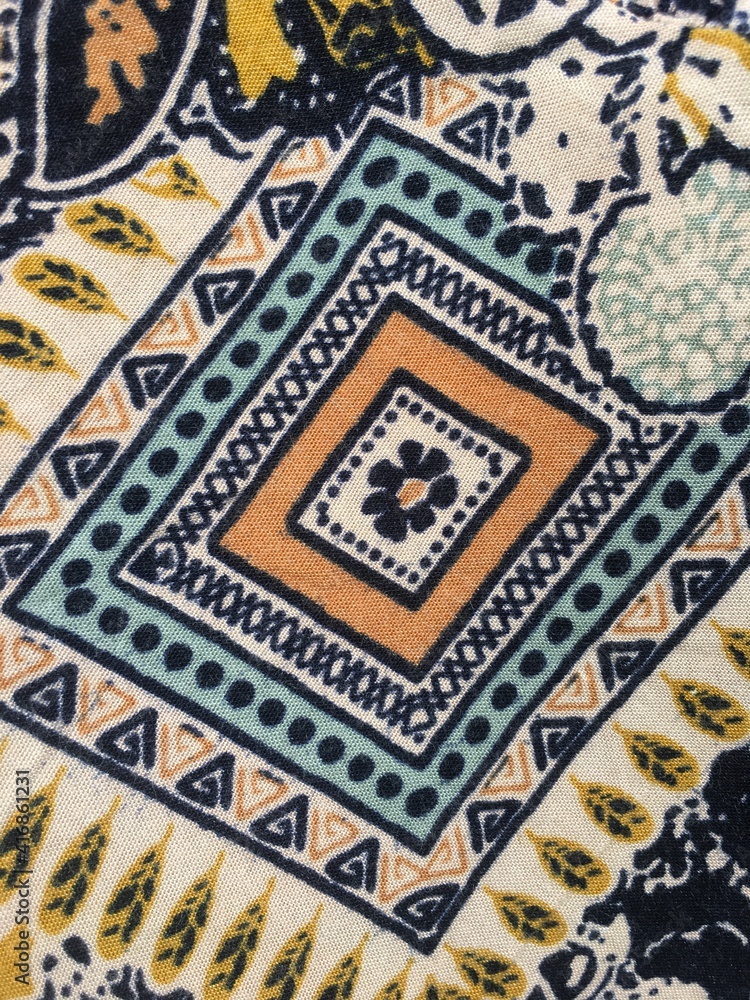 Fototapeta traditional thai carpet