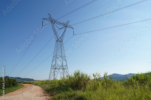 lines in the countryside