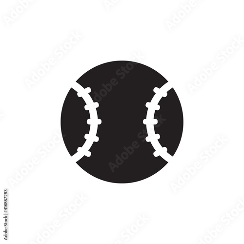 baseball icon symbol sign vector