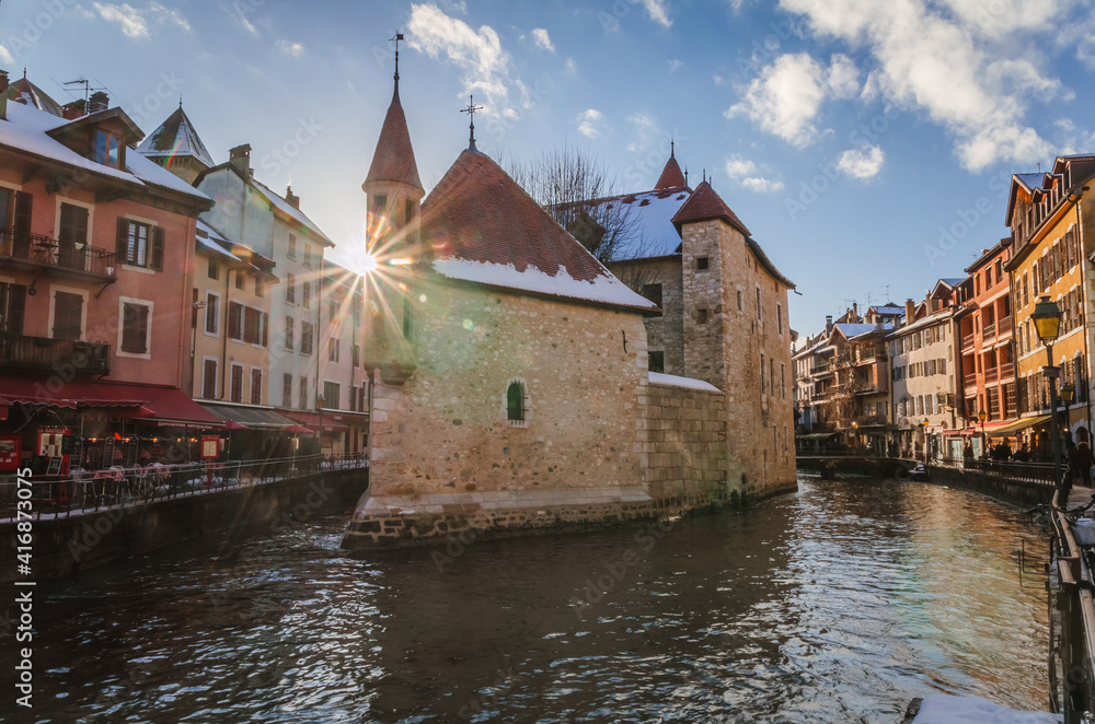 Annecy, le palais de l'Isle