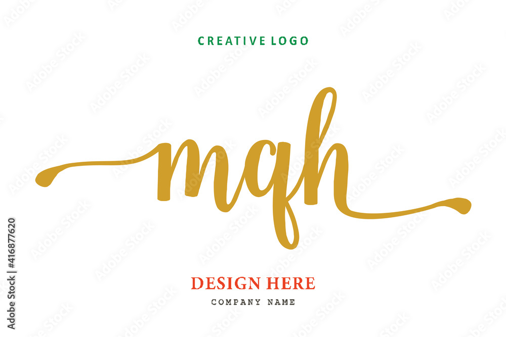 MQH lettering logo is simple, easy to understand and authoritative MQH lettering logo is simple, easy to understand and authoritative