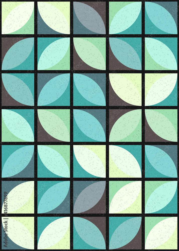 Abstract Geometric Pattern generative computational art illustration Abstract Geometric Pattern generative computational art illustration