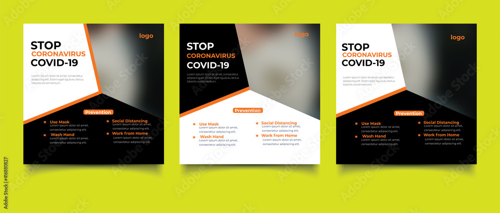 Corona virus Social media post Medical health Corona virus Social media post Medical health