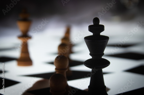 Black King chess