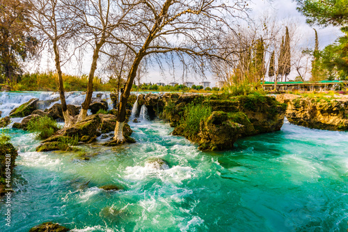 Arsus Waterfall view in Turkey