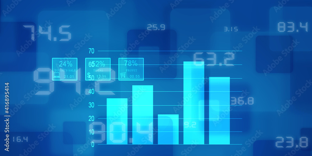 2d rendering Stock market online business concept. business Graph
2d rendering Stock market online business concept. business Graph