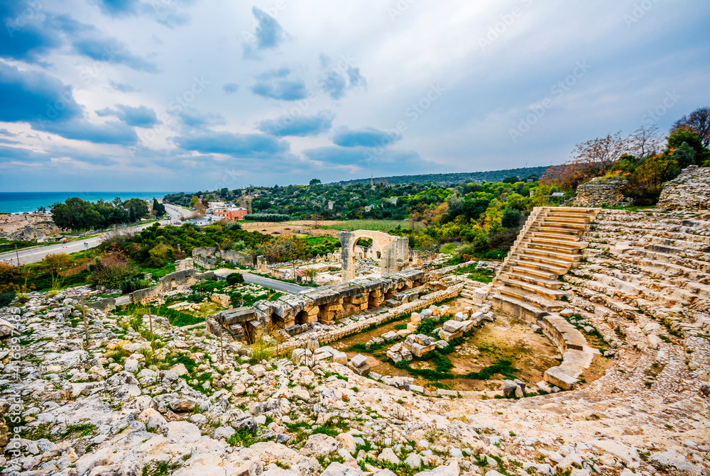 The Theatre of Elaiussa Ancient City, Mersin