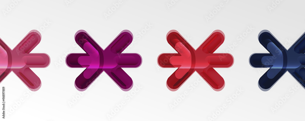 Abstract glossy crosses background for business or technology presentations, internet posters or web brochure covers Abstract glossy crosses background for business or technology presentations, internet posters or web brochure covers