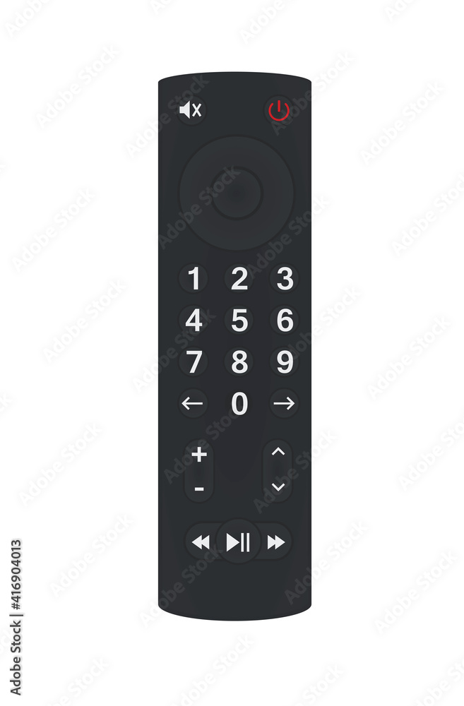 Universal remote control. vector illustration Universal remote control. vector illustration