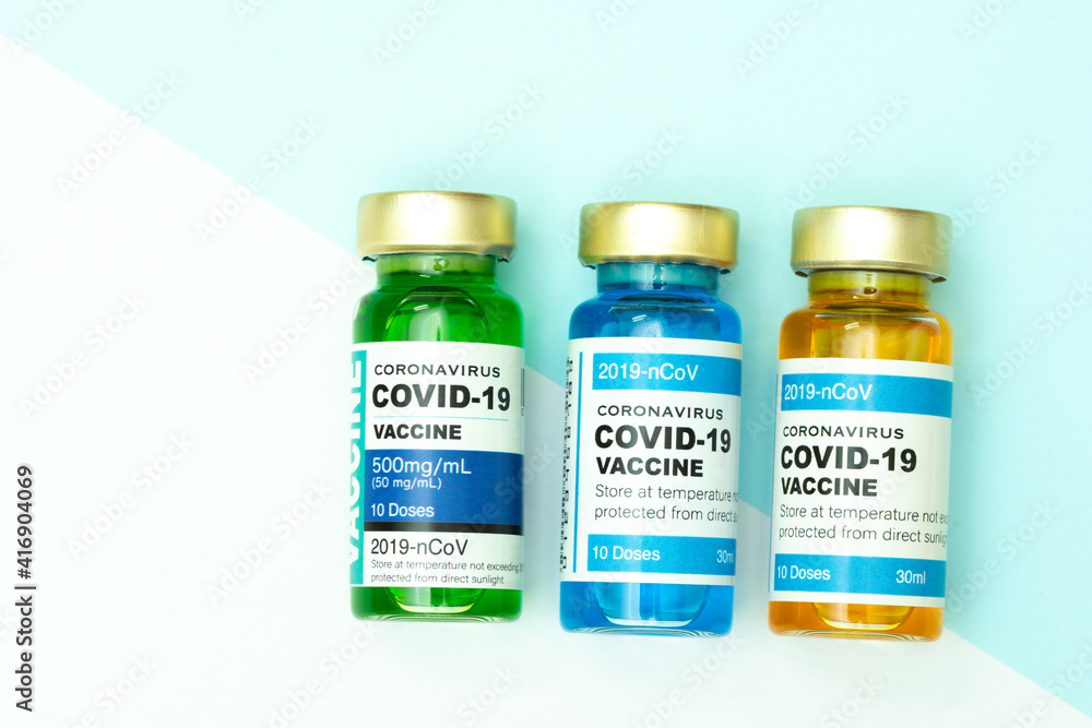 Coronavirus vaccine with medical health care concept. Coronavirus vaccine with medical health care concept.