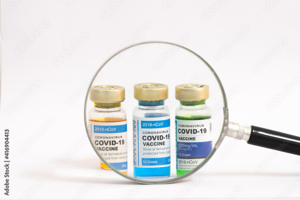 Coronavirus vaccine with medical health care concept. Coronavirus vaccine with medical health care concept.