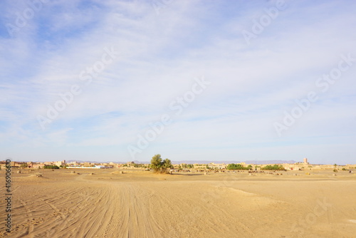 モロッコの美しいサハラ砂漠