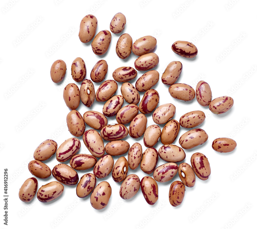 Obraz premium beanfood ingredient legume vegetable white kidney healthy red organic vegetarian seed dry raw