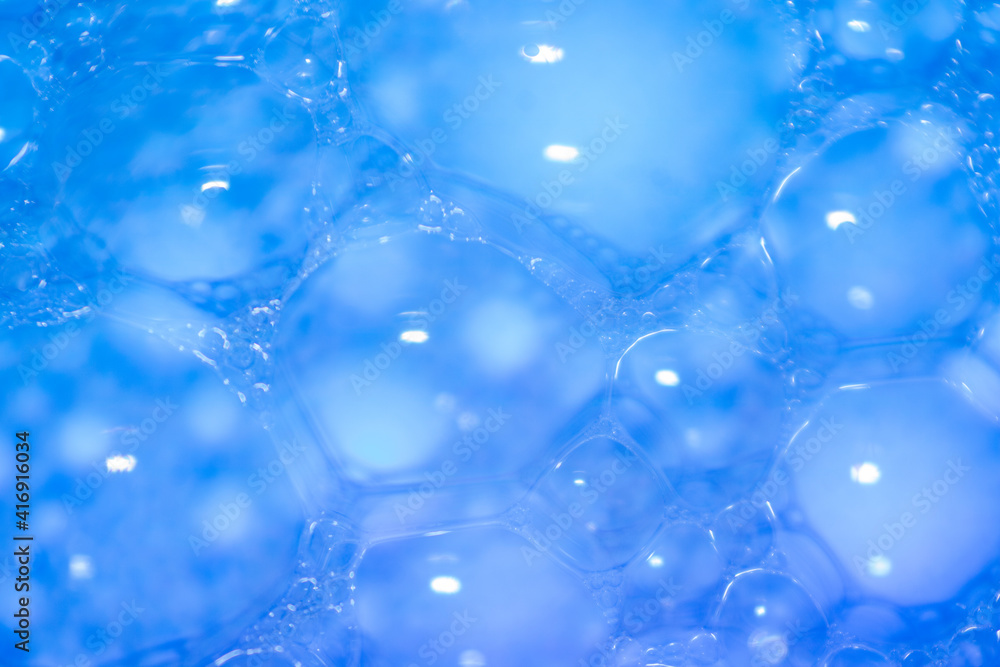 blue bubbles background