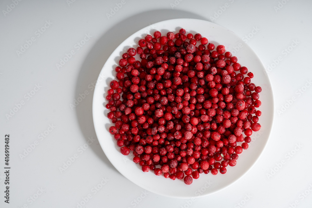 Frozen currants, berries background. Selective focus Frozen currants, berries background. Selective focus