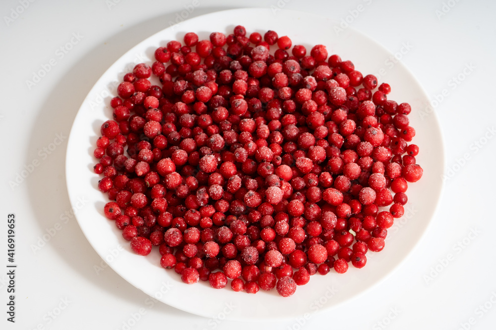 Frozen currants, berries background. Selective focus Frozen currants, berries background. Selective focus