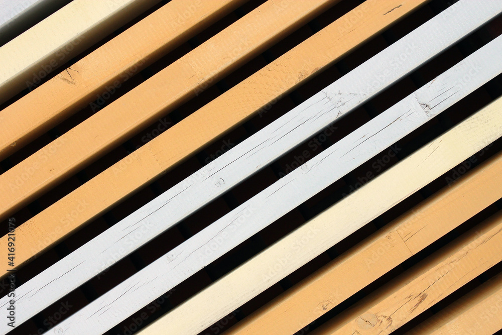 Obraz premium Background from colored boards.