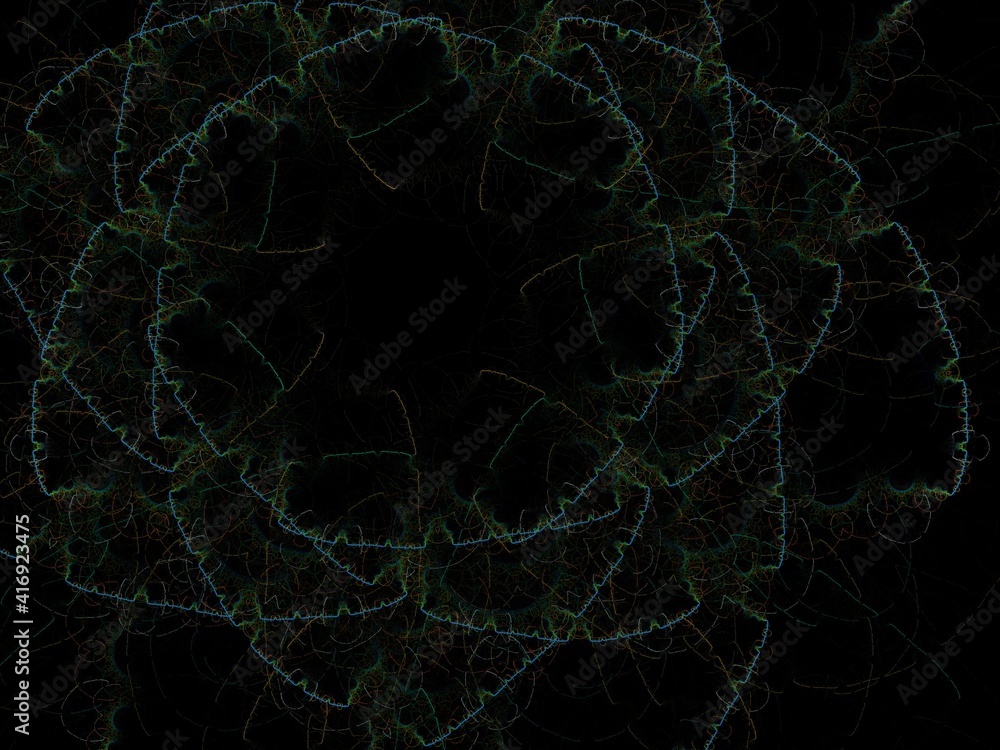 Imaginatory fractal background Image Imaginatory fractal background Image