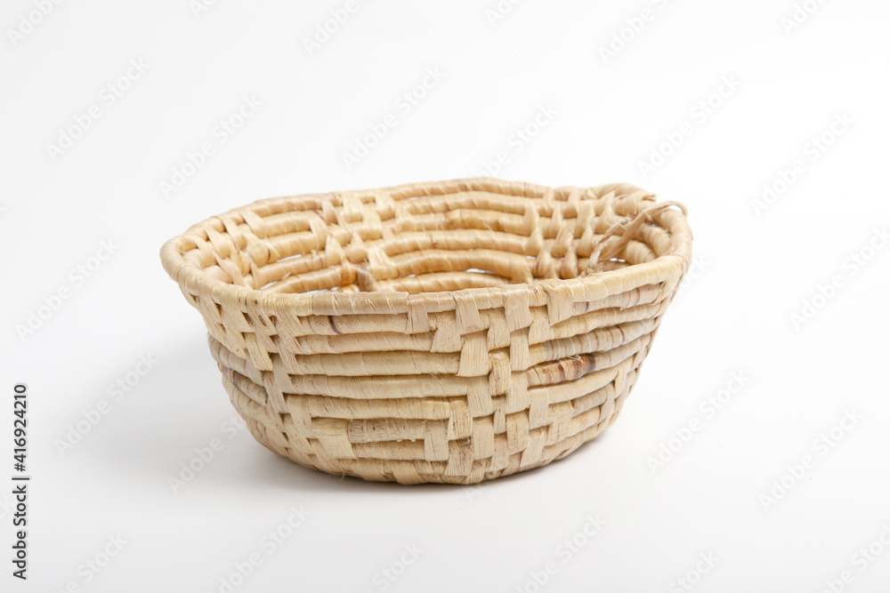 basket isolated on white basket isolated on white