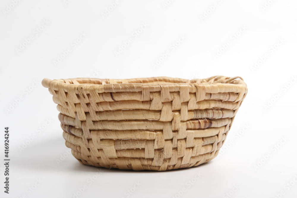 basket isolated on white