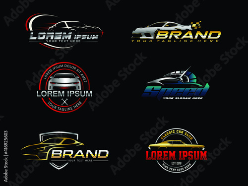 Automobile car logos. modern attractive logo. vector illustration.