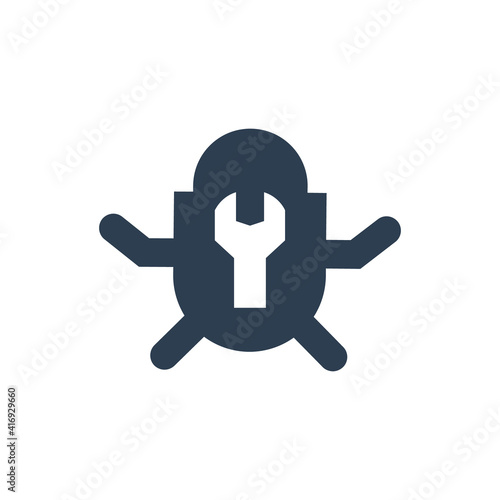 Bug fixing icon