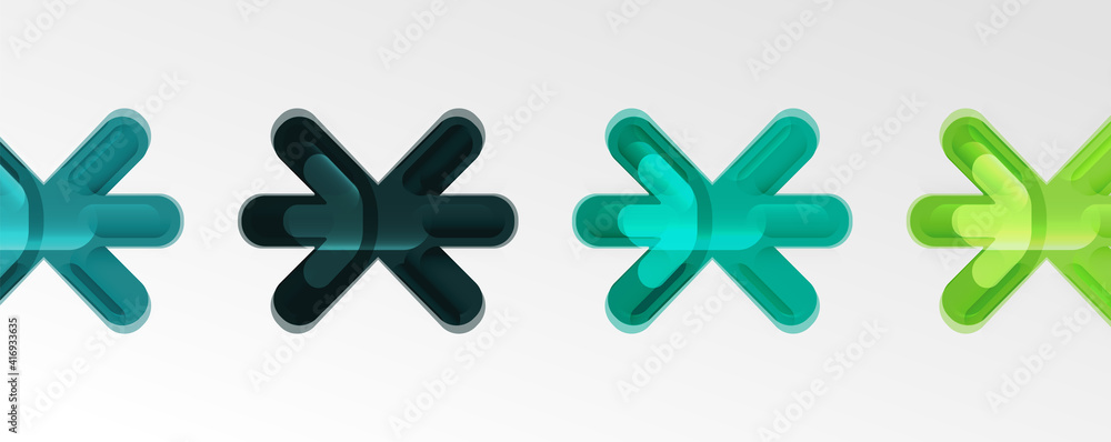 Abstract glossy crosses background for business or technology presentations, internet posters or web brochure covers Abstract glossy crosses background for business or technology presentations, internet posters or web brochure covers