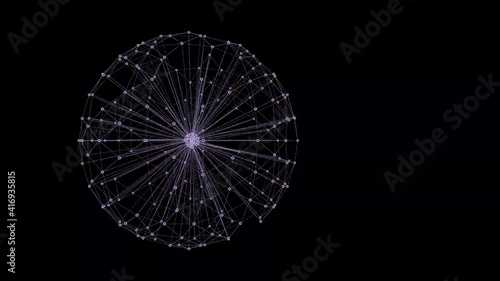 Plexus abstract network digital particle wave technology  ,network connection concep,background futuristic