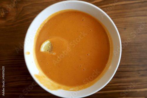 Lentil puree soup