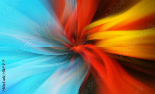 Photos Digital Illustration Vibrant Abstract Background