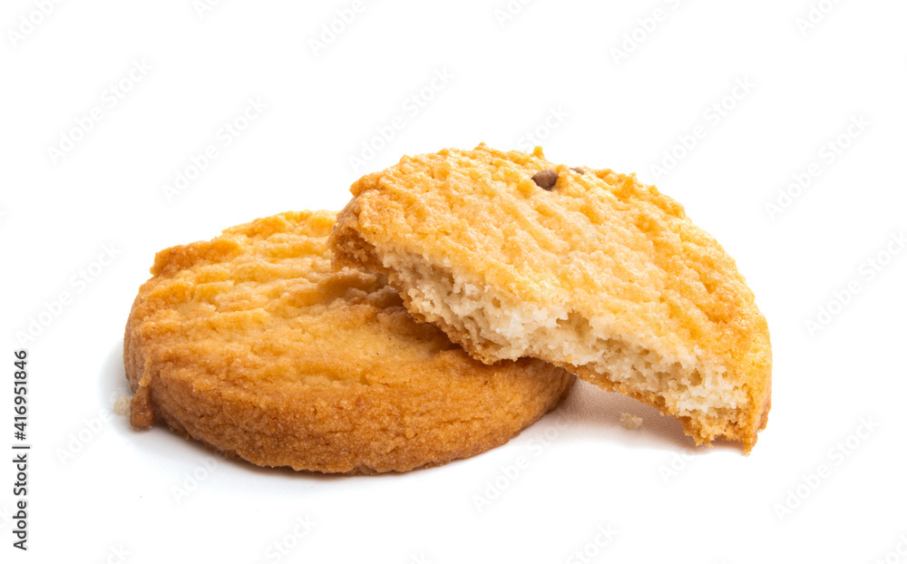 butter cookies isolated butter cookies isolated