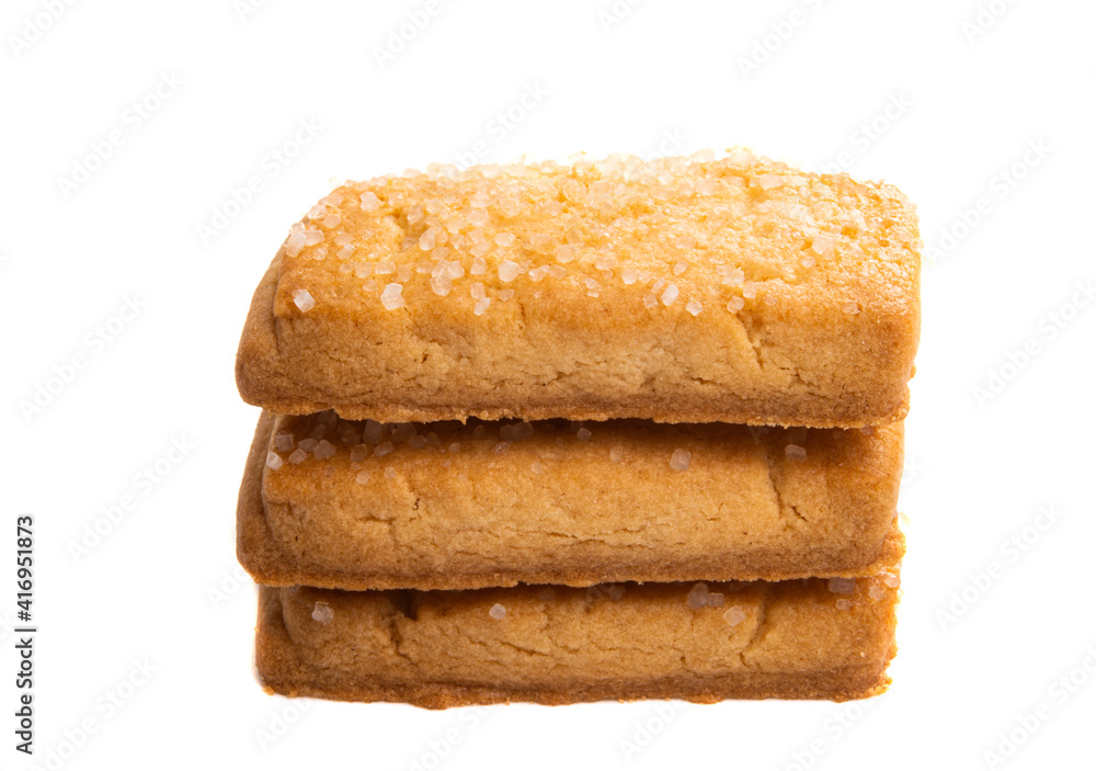 butter cookies isolated butter cookies isolated