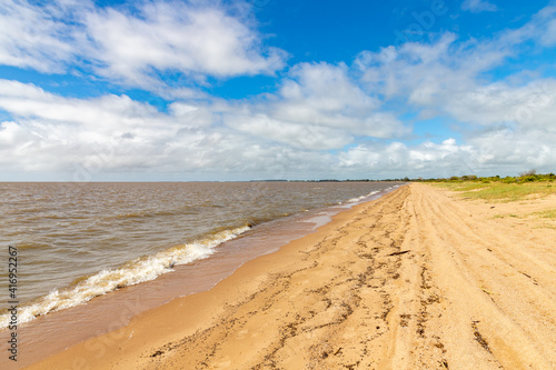 Beach in Lagoa do Patos lake