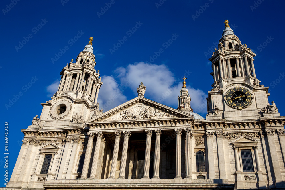 St Paul's cathedral, London, U.K. 28.10.2019