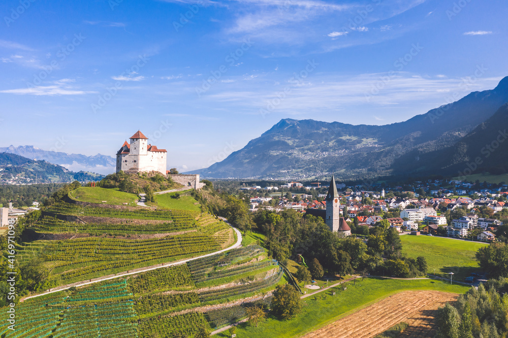 Gutenberg castle in Liechtenstein