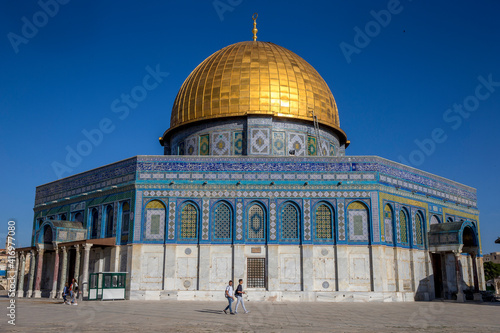 Dome of the Rock, East Jerusalem, Israel. 31.01.2019