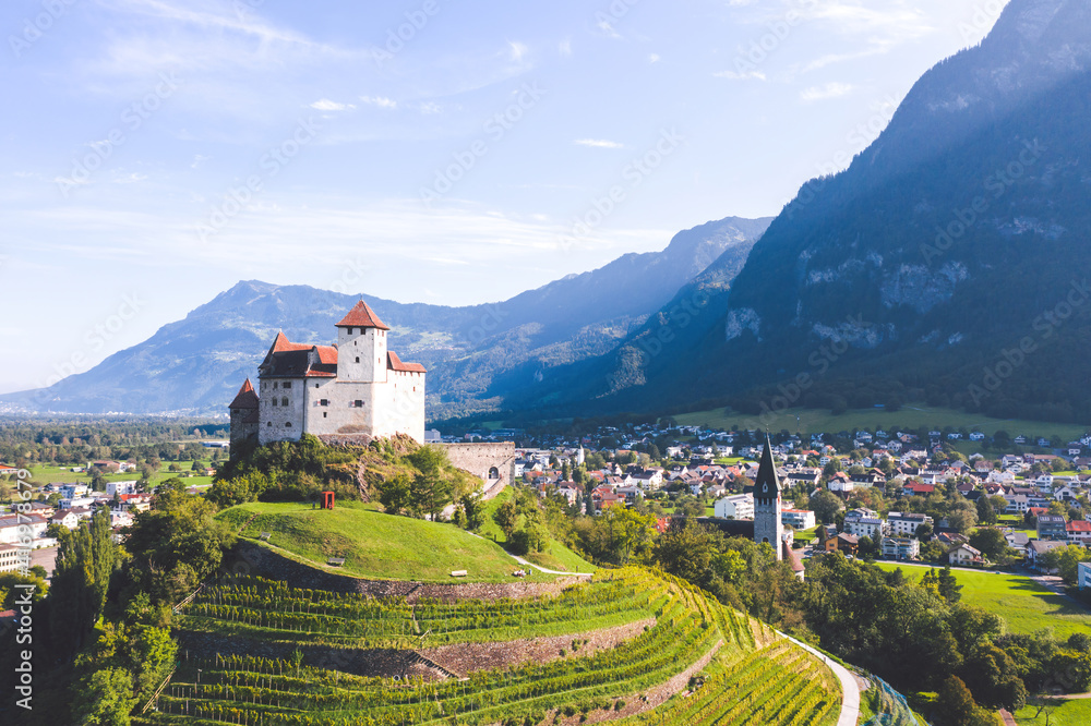 Gutenberg castle in Liechtenstein