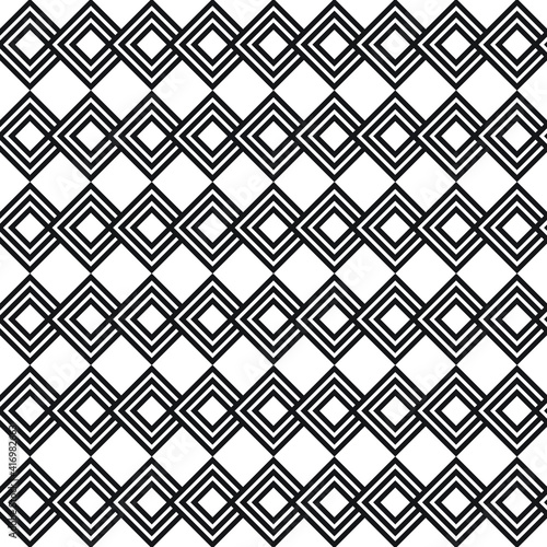 Abstract vector modern geometric pattern. Stock illustration.