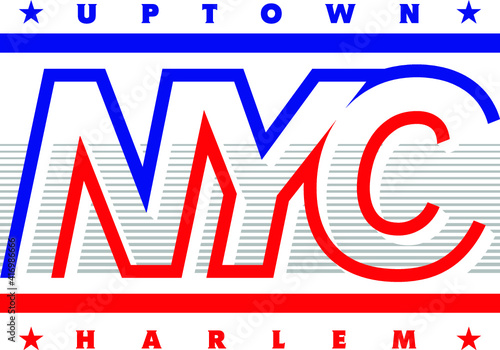 NYC Graphic Design for t shirt print