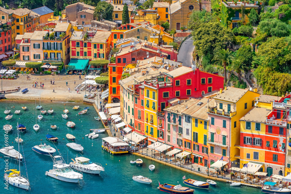 Beautiful town of Portofino, Liguria, Italy