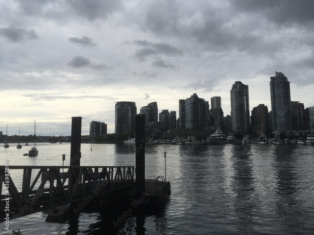 Naklejka premium Downtown Vancouver