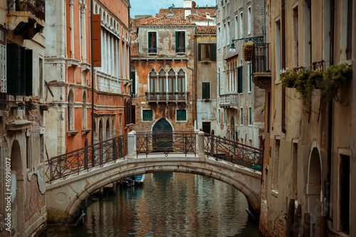 landscape with street in Venice, Italy © Alliance