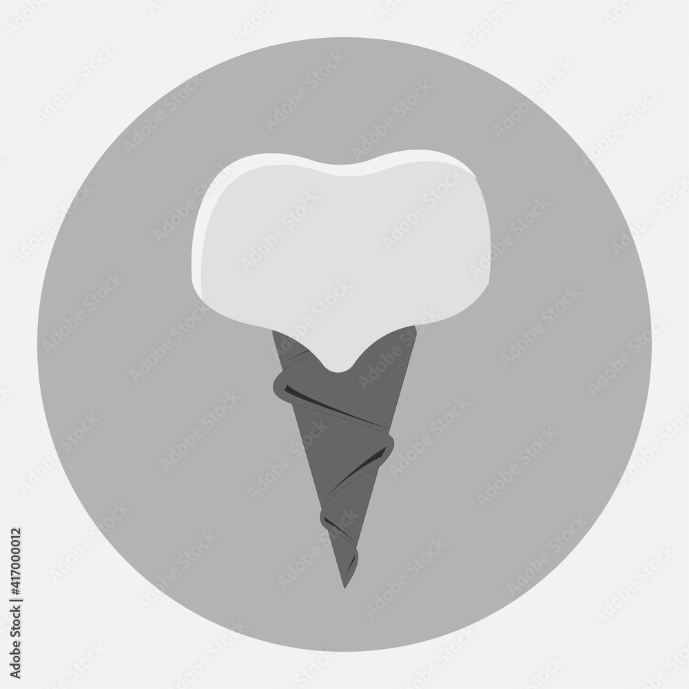Icon of human internal organs. Icon of tooth made in simple style. The viscera of a man. Vector eps illustration. Icon of human internal organs. Icon of tooth made in simple style. The viscera of a man. Vector eps illustration.