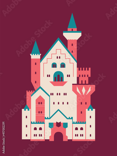 Neuschwanstein castle (ID: 417002291)