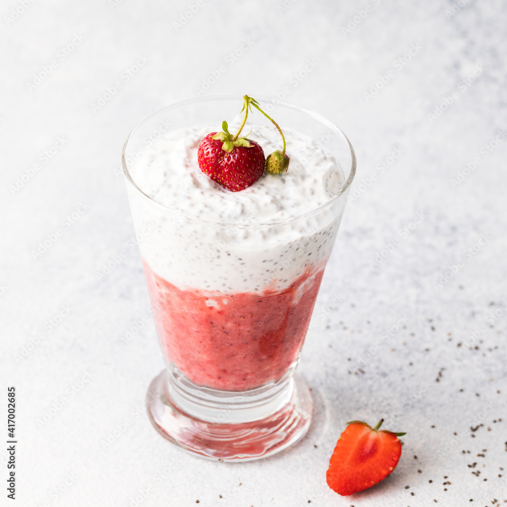 Yogurt Healthy breakfast with berry puree. Yogurt Healthy breakfast with berry puree.